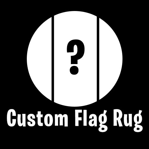 Custom Rugboard Flag circle